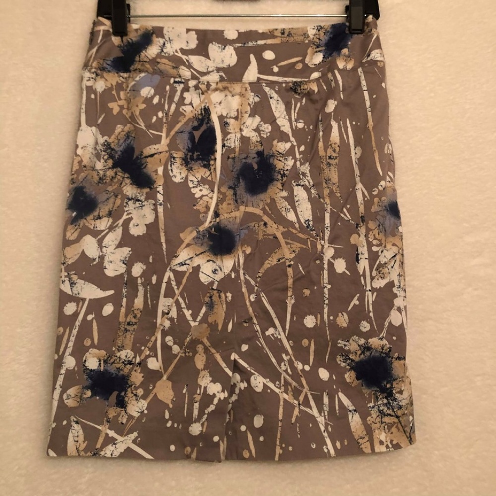 Alfani Pencil Skirt SZ 6 Petite - Watercolors - Picture 4 of 8
